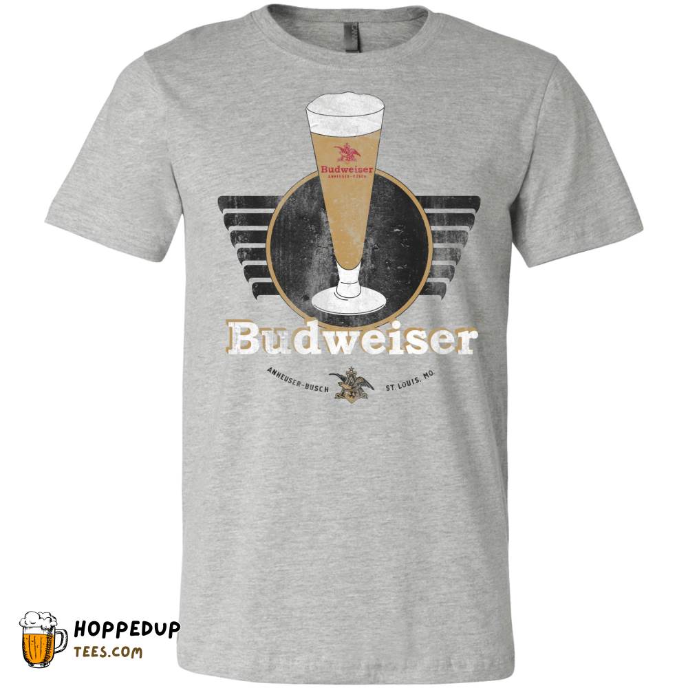 Budweiser Vintage Tray Graphic Red Tee – HU
