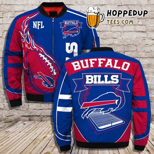 Buffalo Bills 3D Printful Bomber Jacket Fourth Edition Unique Design Look