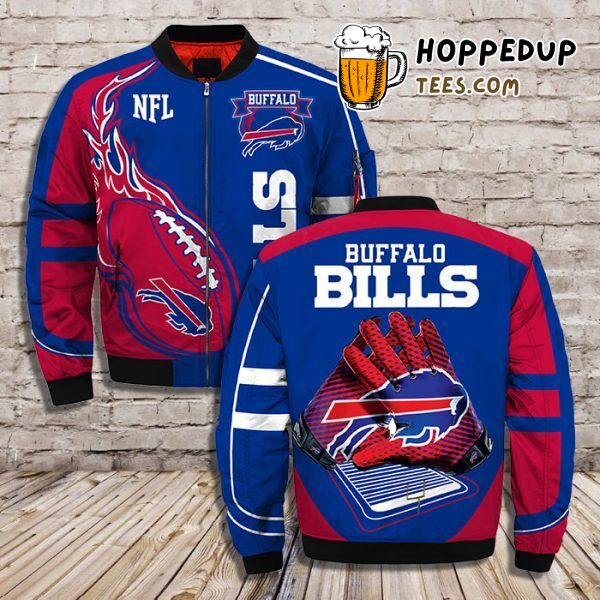 Buffalo Bills 3D Printful Bomber Jacket Second Edition Unique Design Look