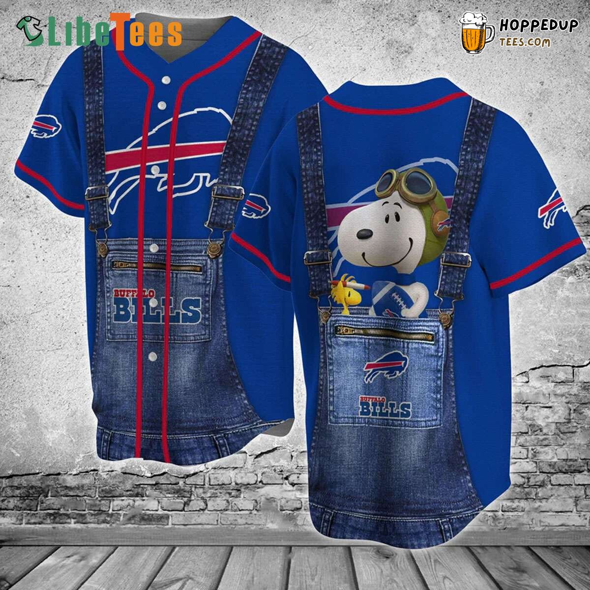 Buffalo Bills Baseball Jersey Bills Snoopy Perfect Gifts For Your Loved Ones Jersey Shirt
