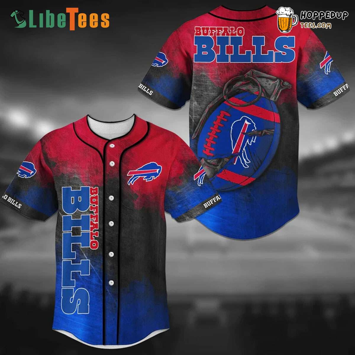 Buffalo Bills Baseball Jersey Grenade Perfect Gifts For Your Loved Ones Jersey Shirt