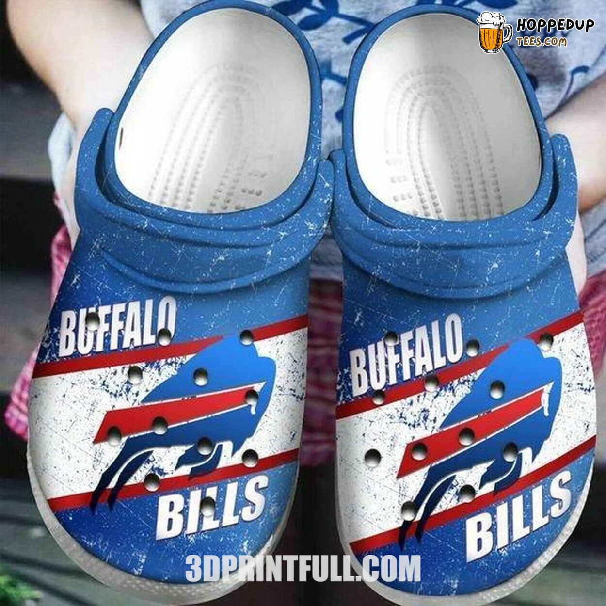 Buffalo Bills NFL Football Personalized Unisex Fashion Clog Style Unique