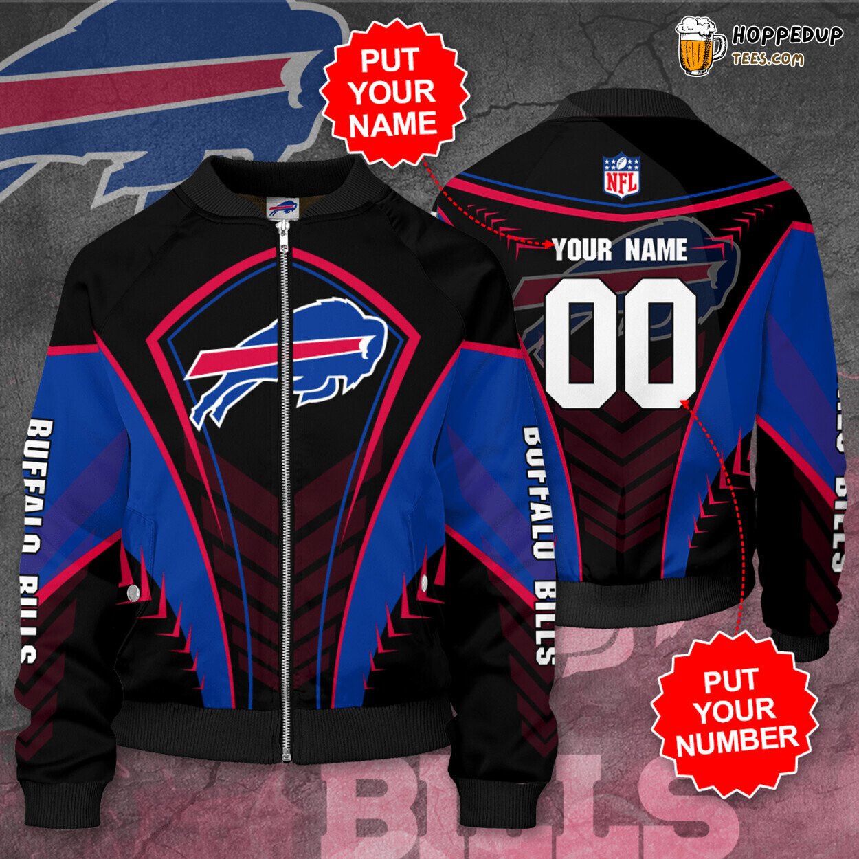 Buffalo Bills Personal Premium BB Bomber Jacket Unique Design Sport Choice
