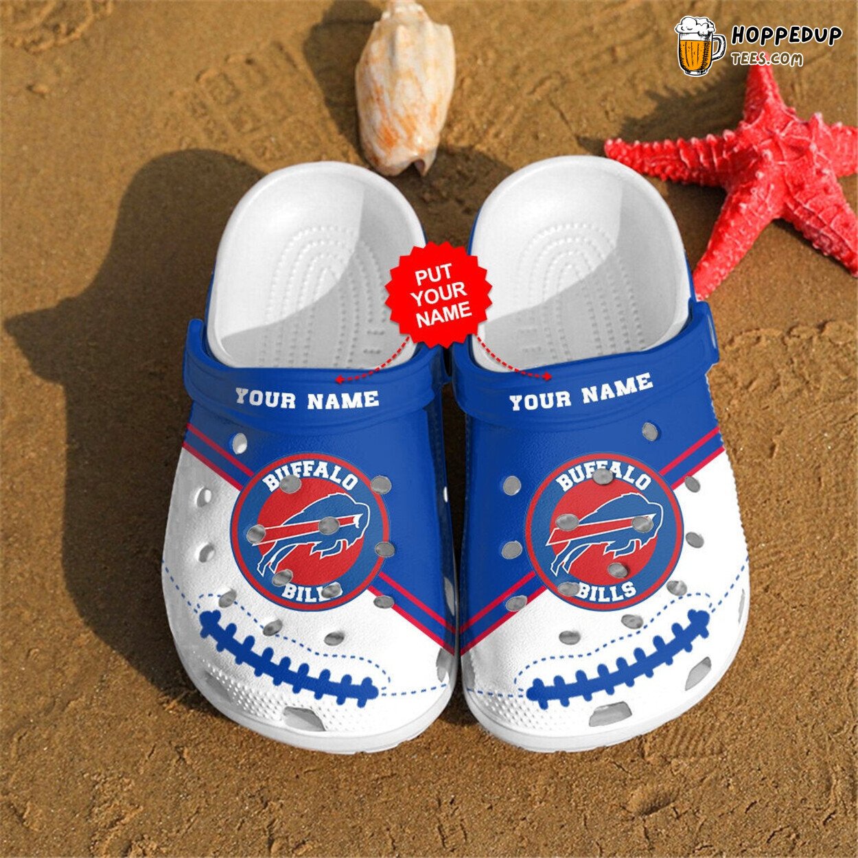 Buffalo Bills Personalized NFL Fans Custom Clog Shoes Unique Sports Design
