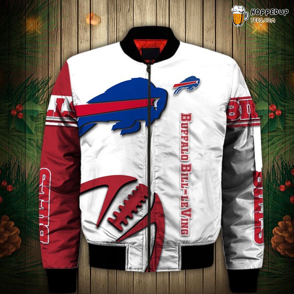 Buffalo Bills Playful Balls Graphic Bomber Jacket Ultimate Fan’s Dream Gift