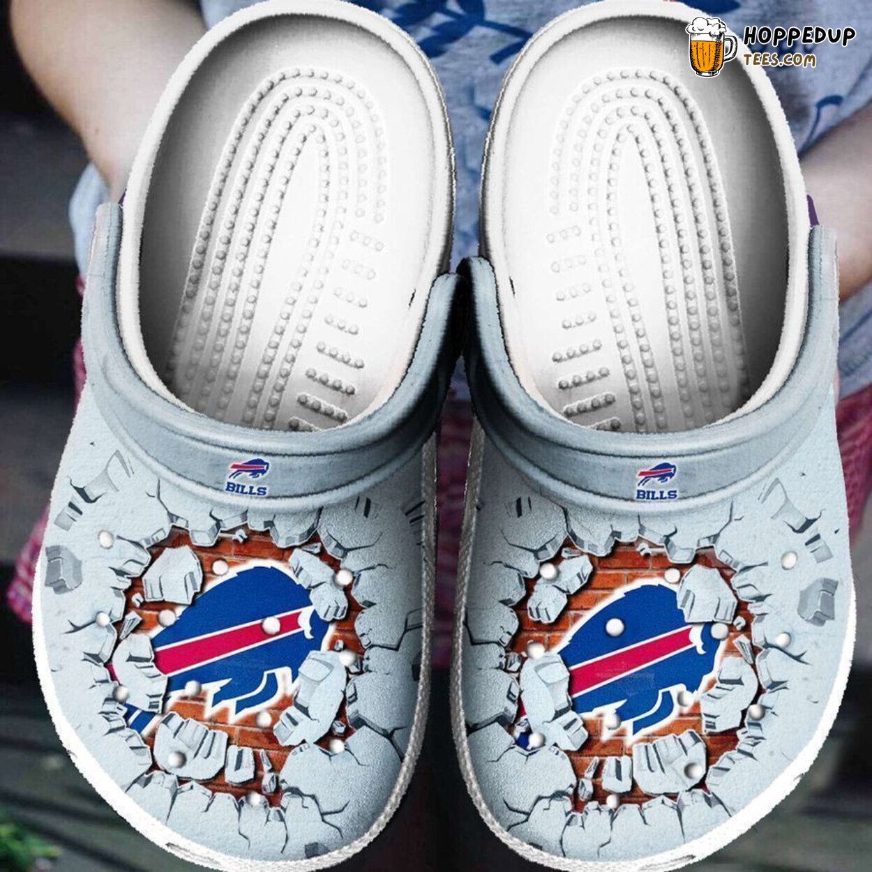 Buffalo Bills Tide Inspired Sporty Comfortable Unique Clog Shoes