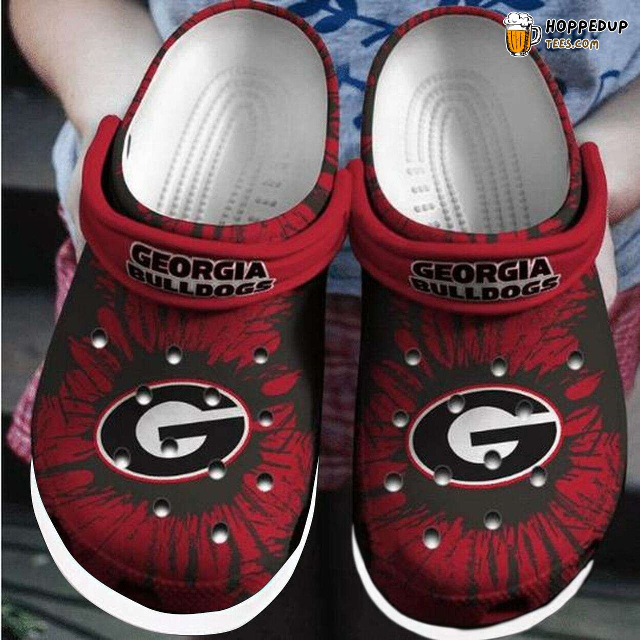 Bulldogs Sports Team Themed Classic Comfortable Clogs Shoes Unique Design