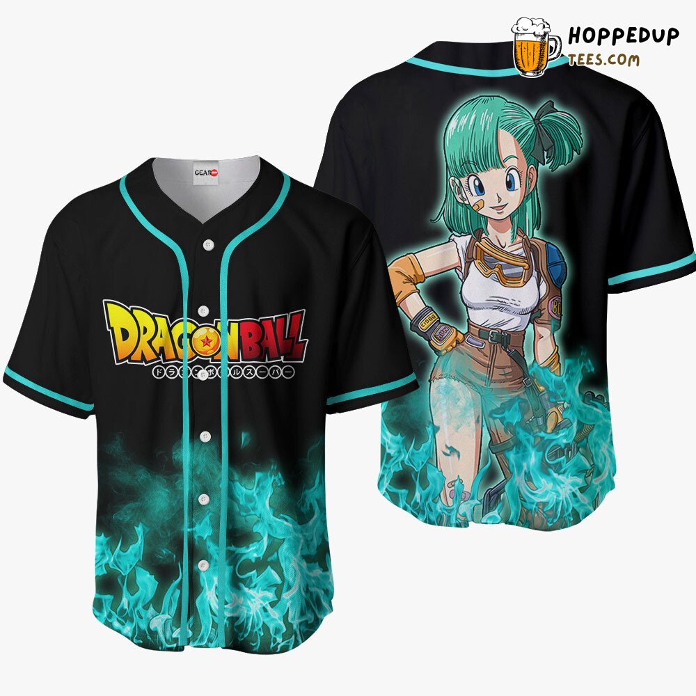 Bulma Distinctive Collection Unique Anime Design Baseball Jersey Edition Bulma Distinctive Collection Unique Anime Design Baseball Jersey Edition