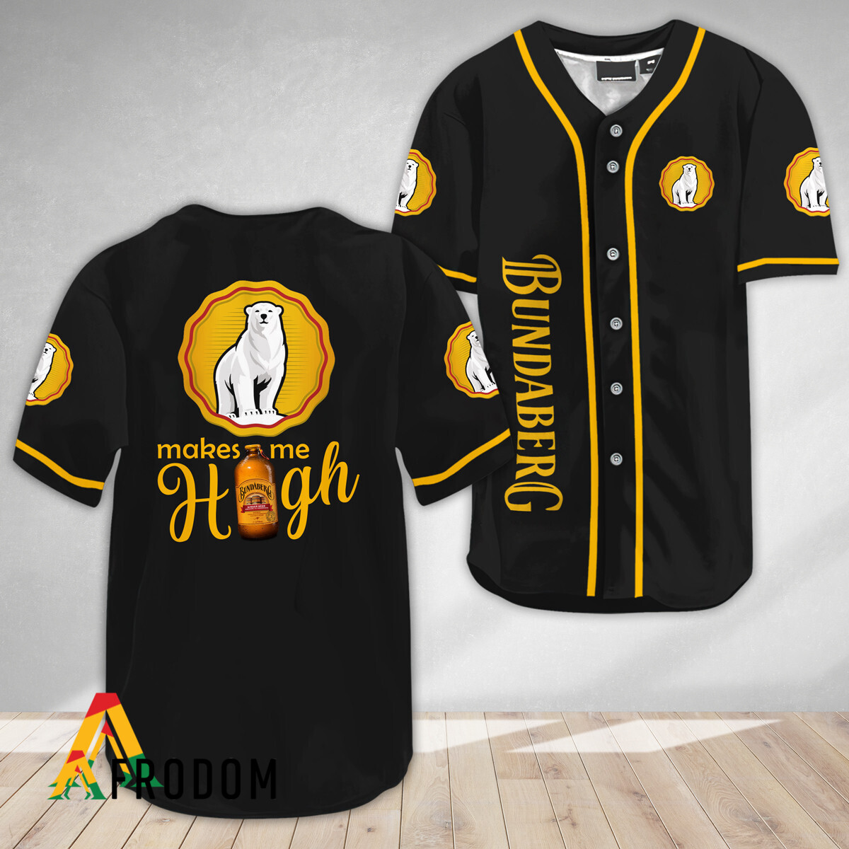 Bundaberg Make Me High Baseball Jersey HU