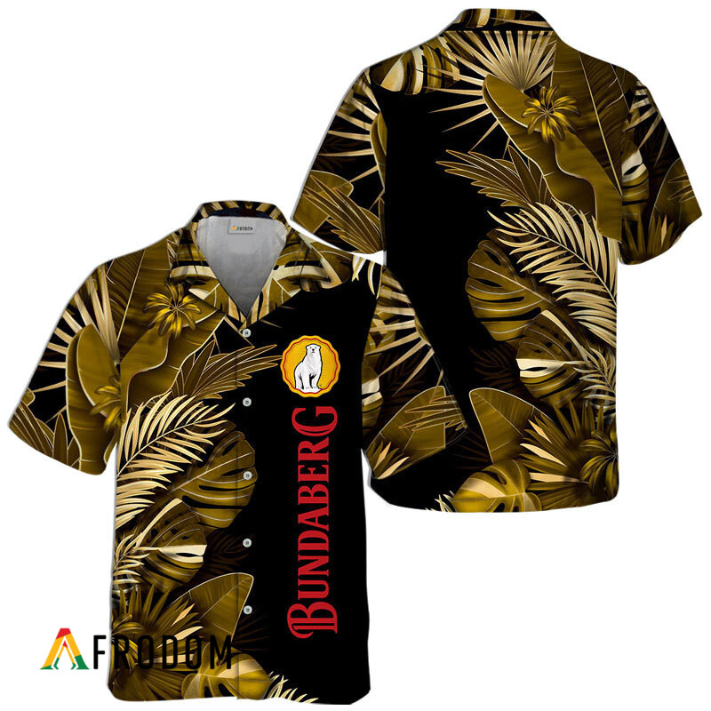 Bundaberg Rum Tropical Palm Hawaiian Shirt HU