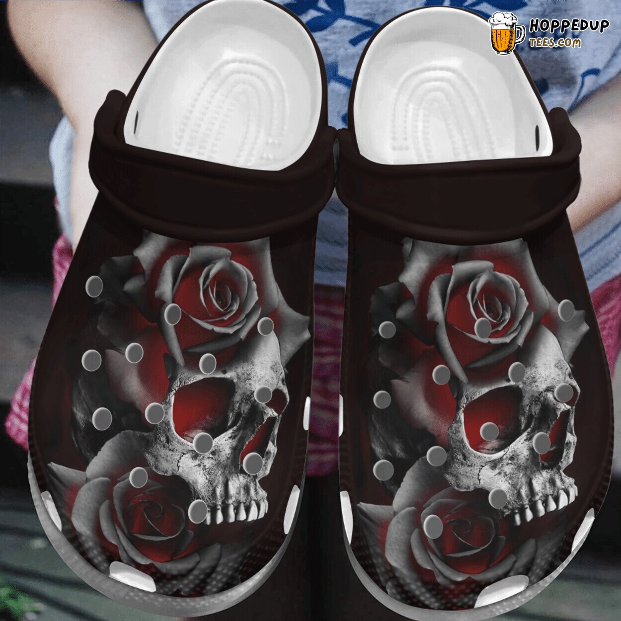 Burning Theme Classic Unique Design Comfortable Clogs Shoes