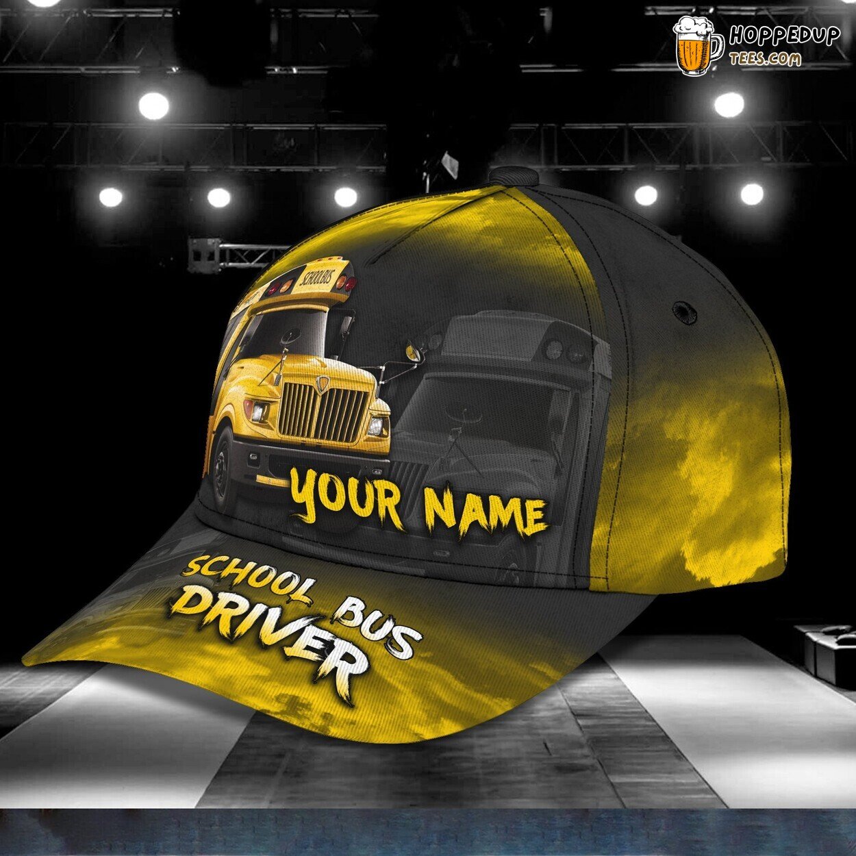 Bus Driver’s Journey 3D Classic Cap Personalized Unique Design Edition Bus Driver’s Journey 3D Classic Cap Personalized Unique Design Edition
