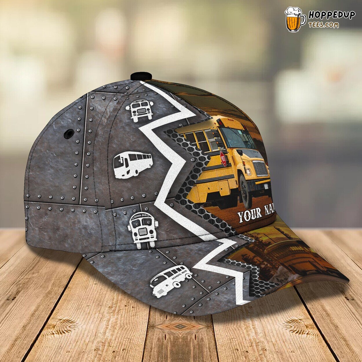 Bus Drivers Rule the Road 3D Classic Cap Personalized Unique Edition