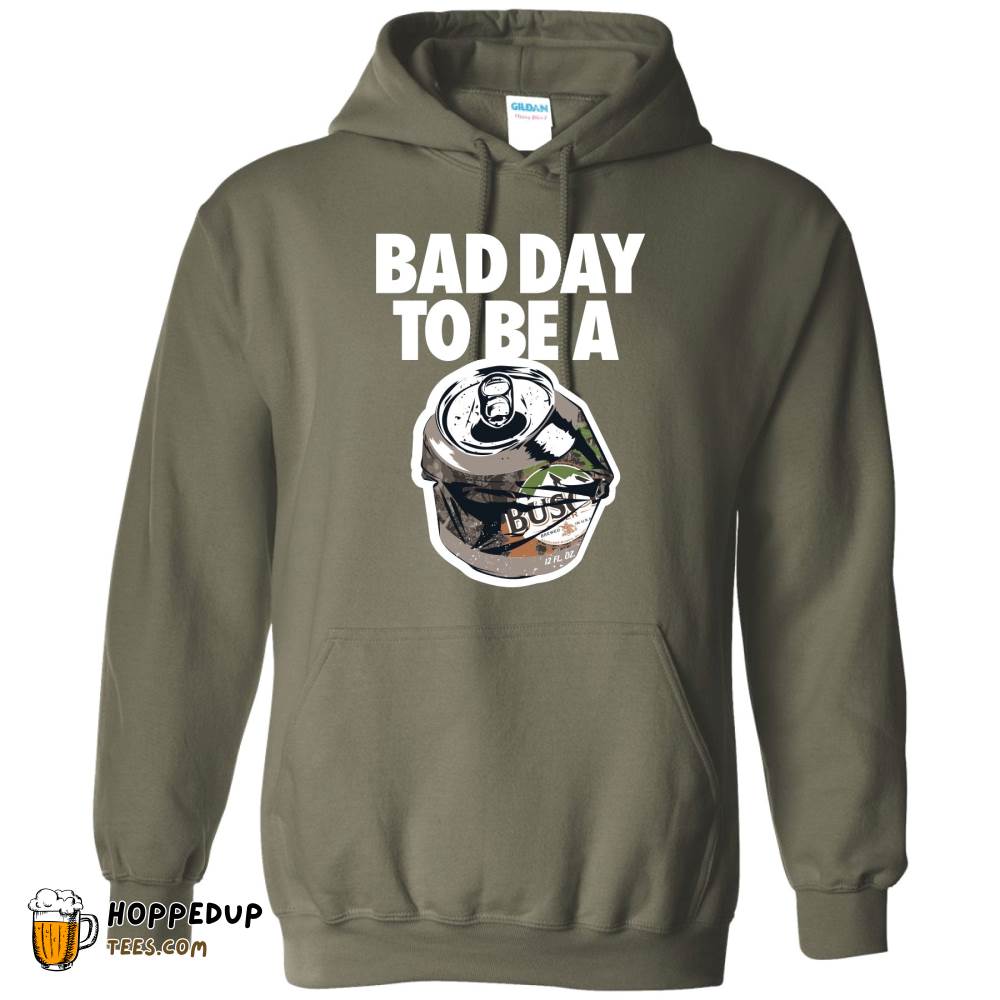 Busch Bad Day Hoodie Hunting Black Tee Exclusive HU