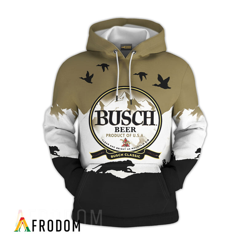 Busch Beer Classic Trophy Can Hoodie HU Edition