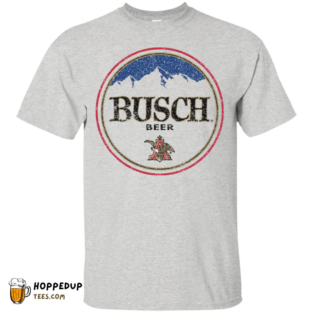 Busch Color Round Worn Label Pattern Tee HU