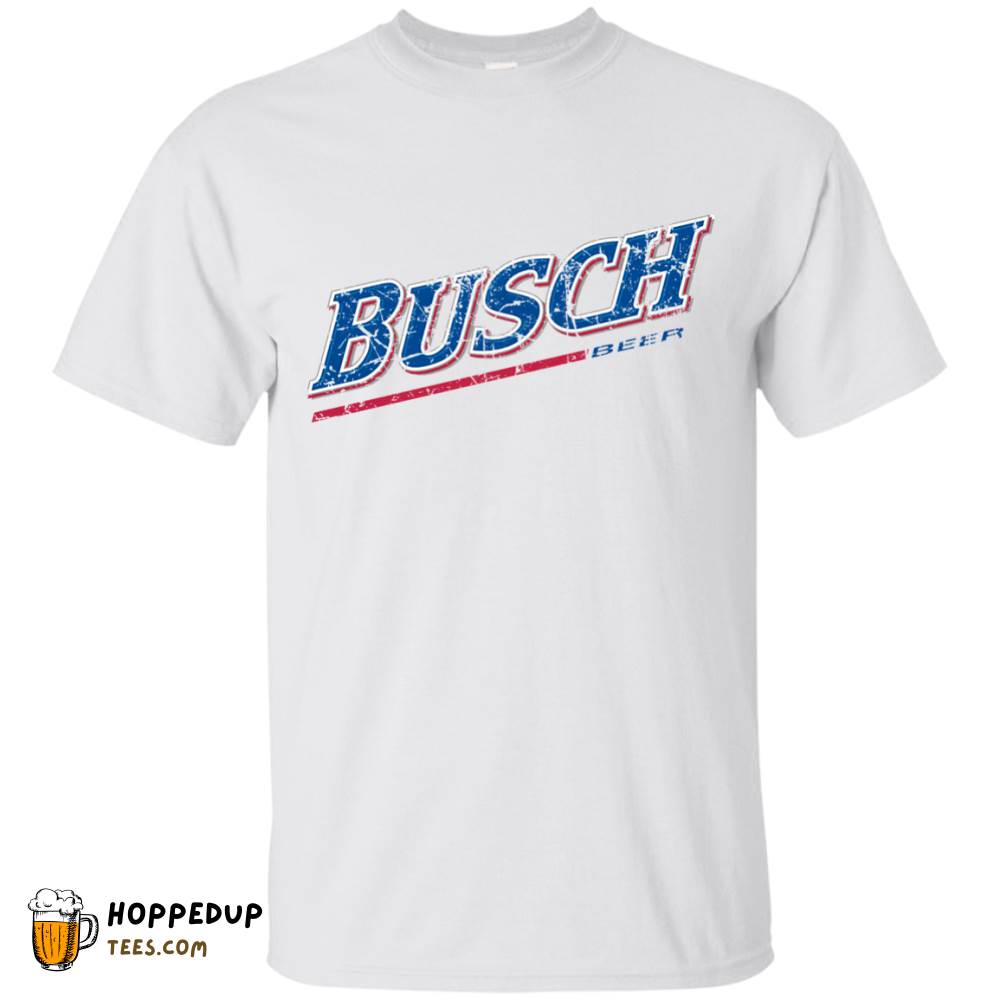 Busch Colorful Worn Label Pattern Tee HU