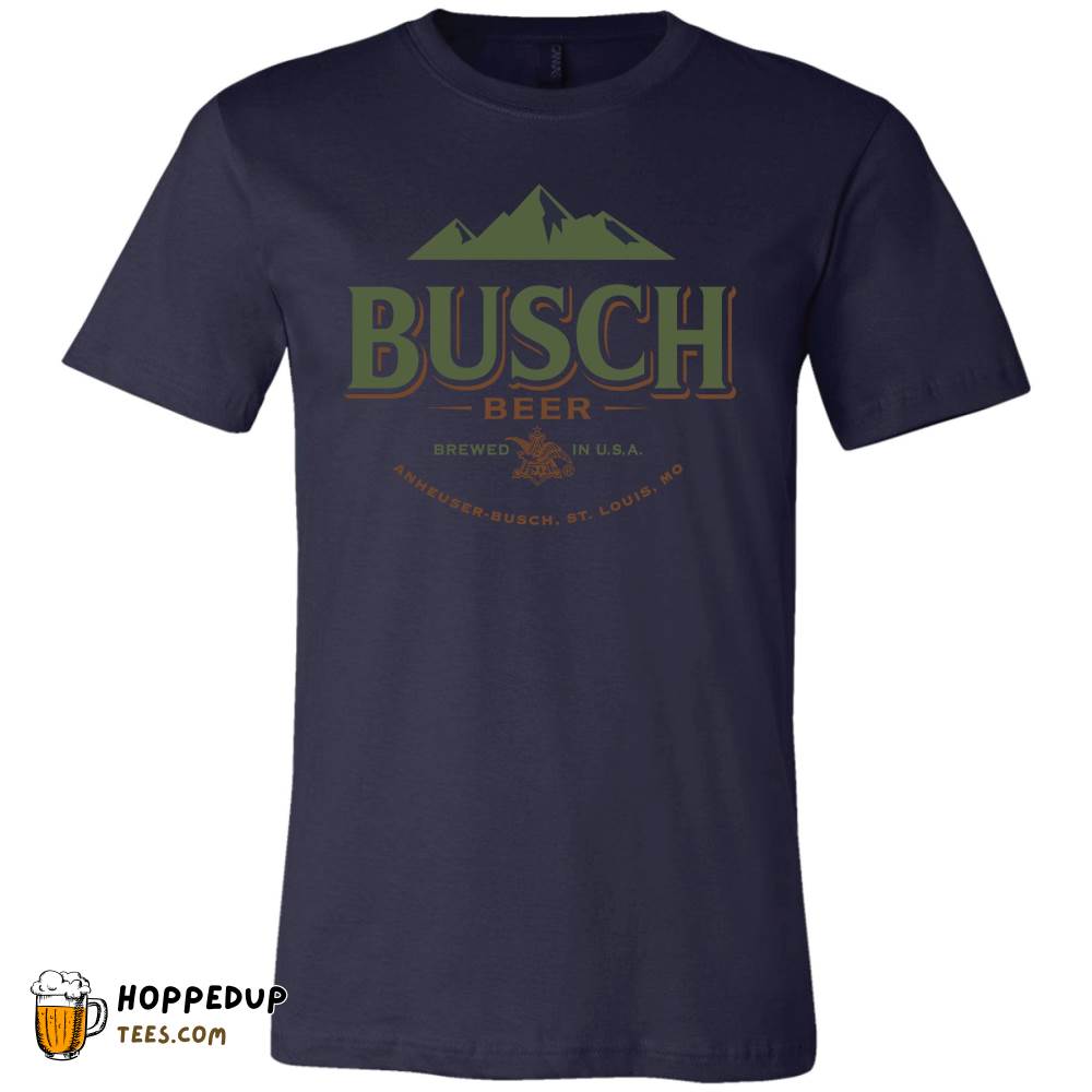Busch Exploded Logo Ash T-Shirt Limited Edition HU