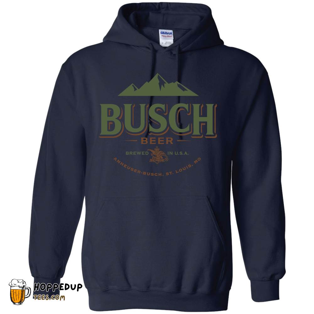 Busch Exploded Logo Navy Hoodie Exclusive Tee HU Busch Exploded Logo Navy Hoodie Exclusive Tee HU
