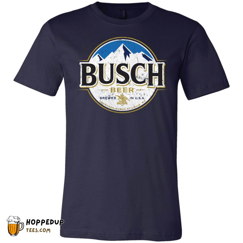 Busch Full Color Athletic Heather T-Shirt Stylish HU