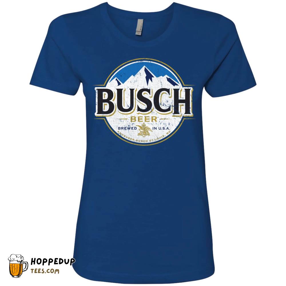 Busch Full Color Royal T-Shirt Vibrant Design HU