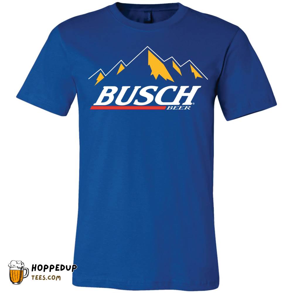 Busch Heritage Mountains True Royal T-Shirt HU Busch Heritage Mountains True Royal T-Shirt HU