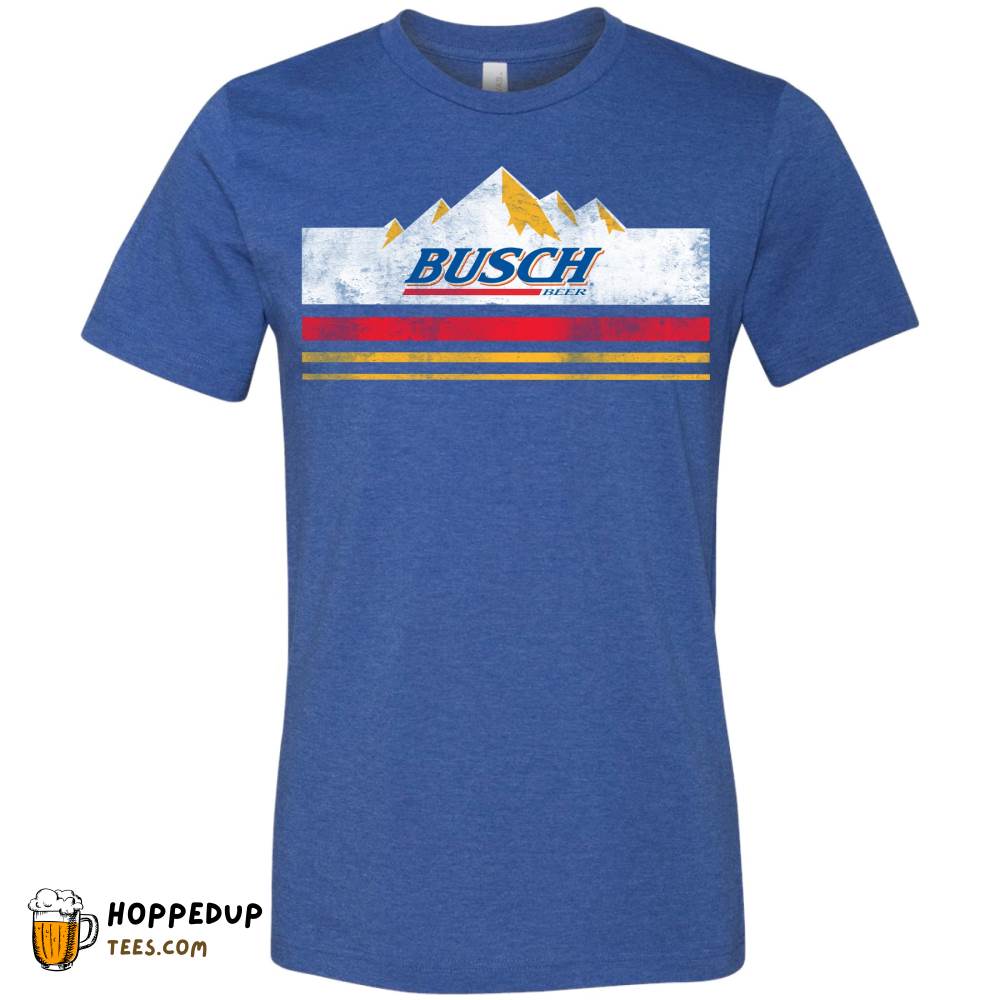 Busch Heritage Stripes Royal T-Shirt Classic Look HU