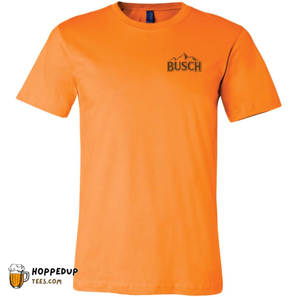 Busch Hunting Beer Camp Orange T-Shirt Adventure HU