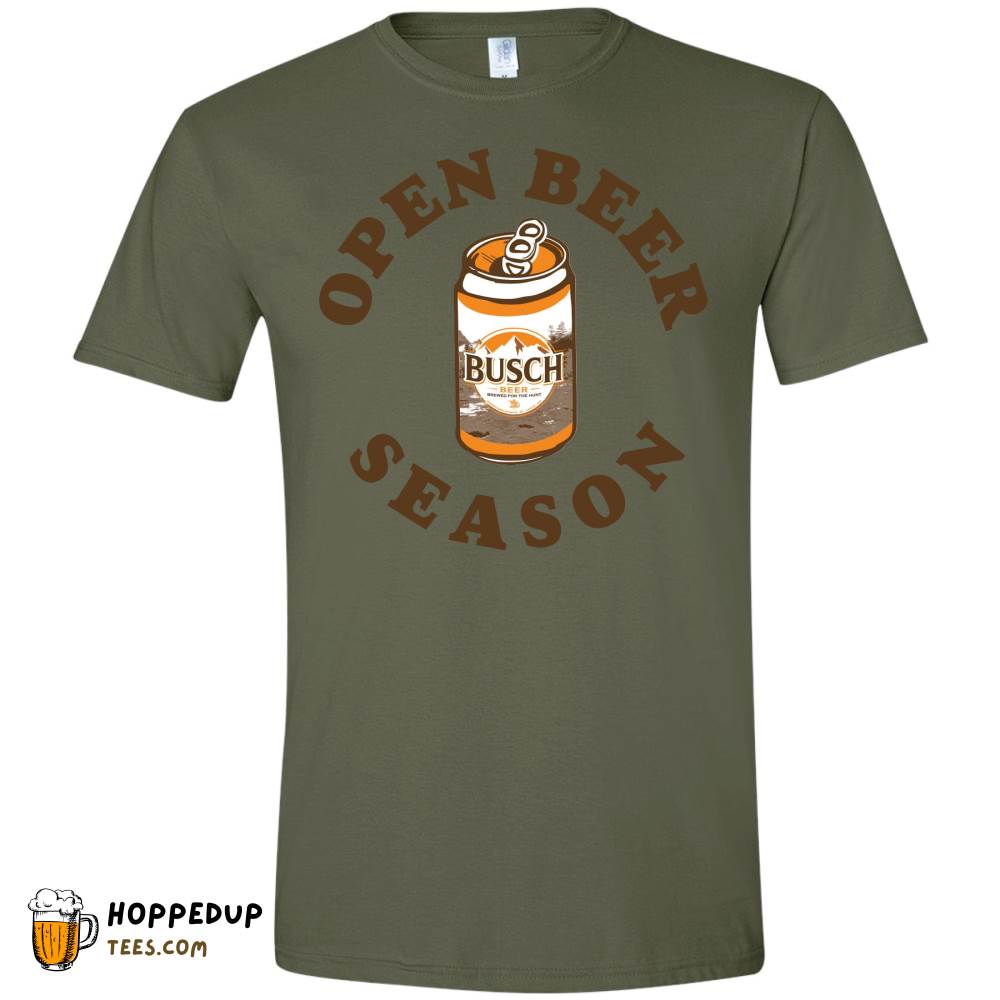 Busch Hunting Open Beer Season Natural Tee HU