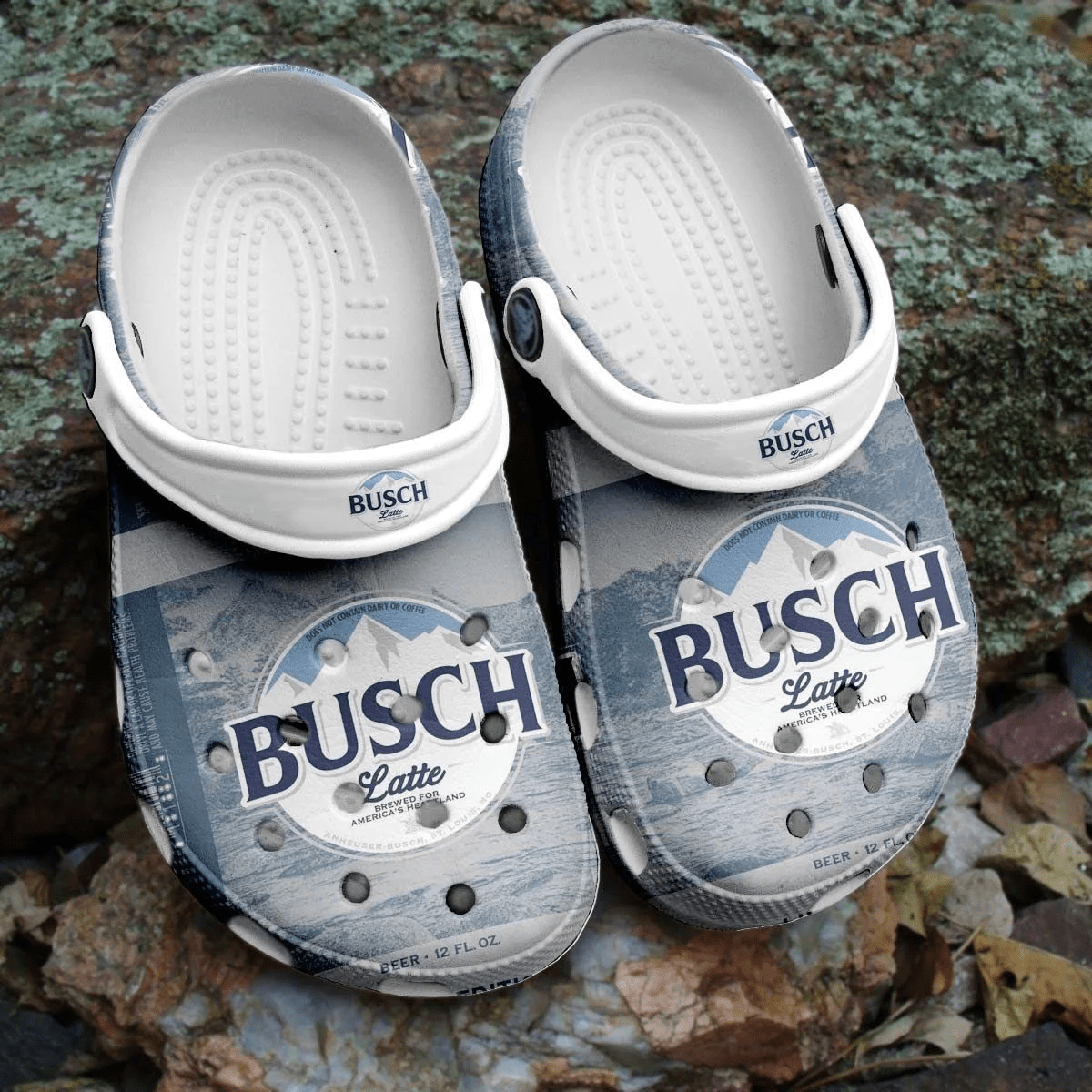 Busch Latte Beer Comfortable Crocband Crocs Clogs Shoes HU