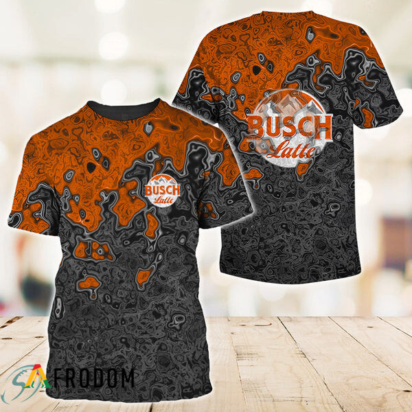 Busch Latte Beer Holographic Colorful Tee HU