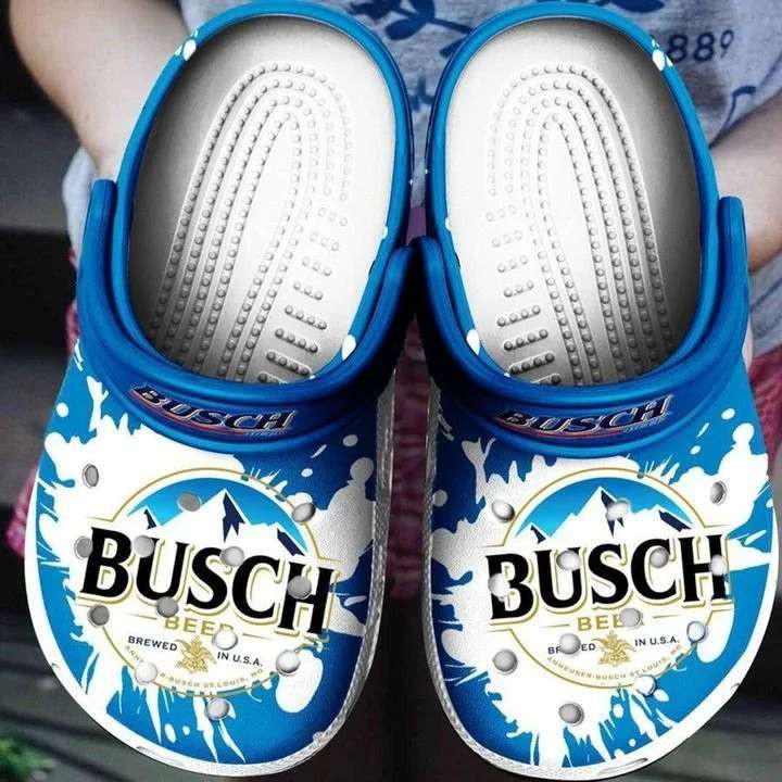 Busch Latte Beer Lover Crocband Clog Shoes HU