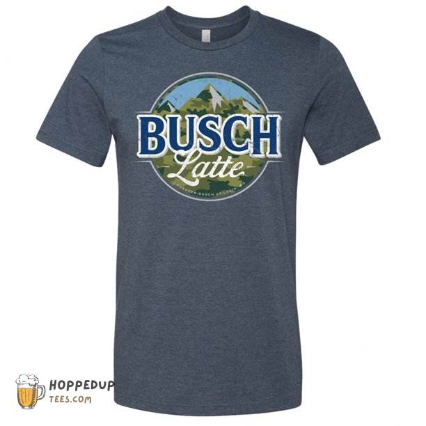 Busch Latte Camouflage Blue T-Shirt