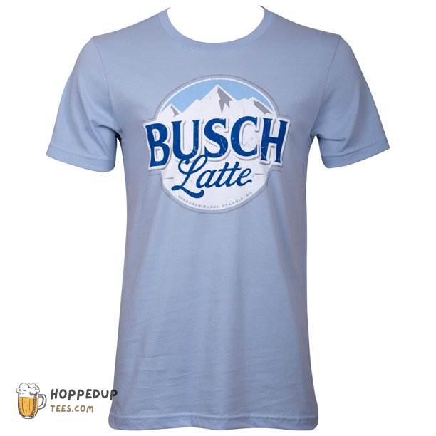 Busch Latte Light Blue T Shirt