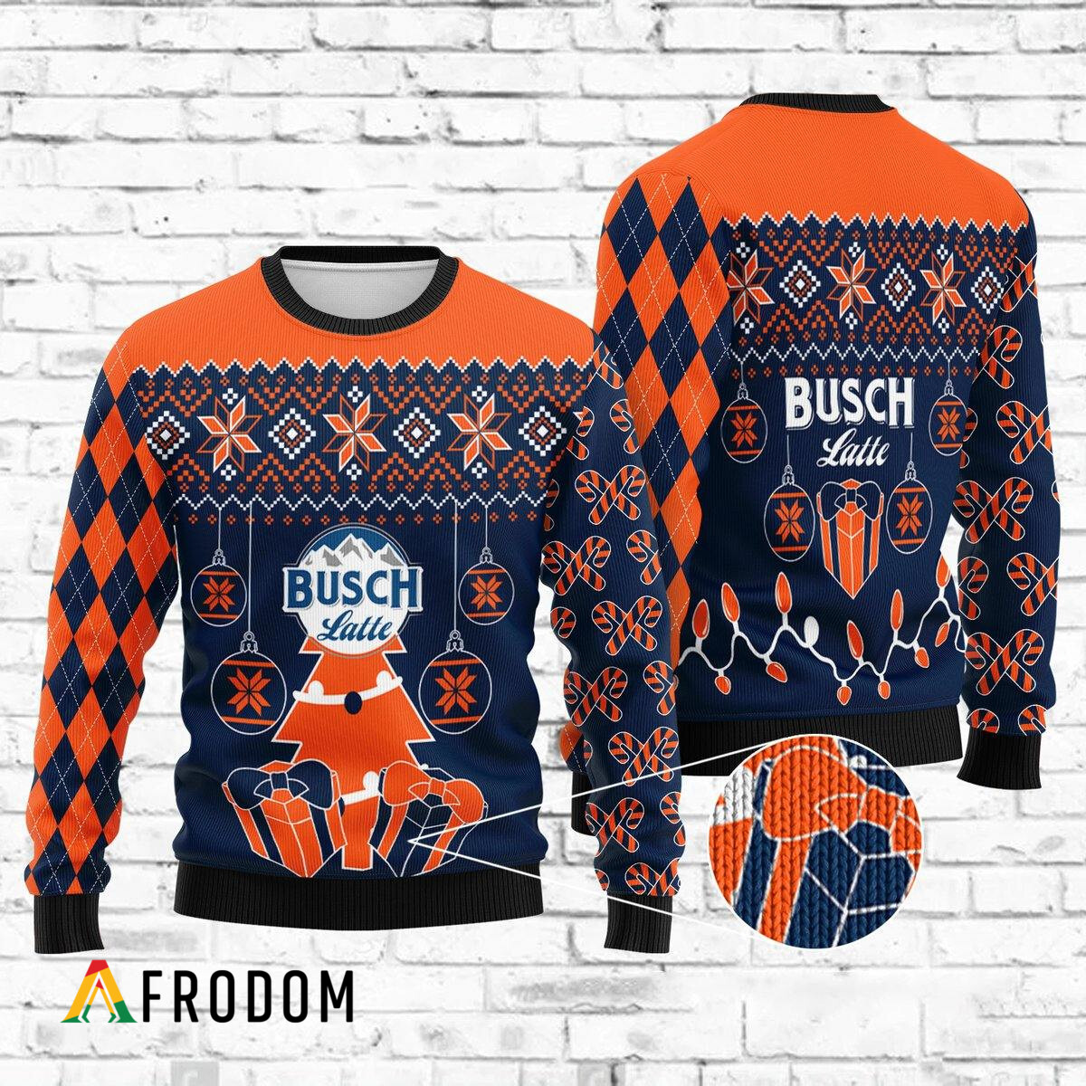 Busch Latte Seasonal Christmas Sweater HU