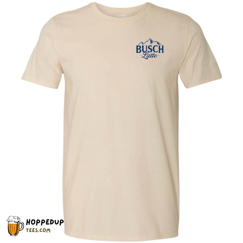 Busch Latte Six Pack Natural Front Tee HU
