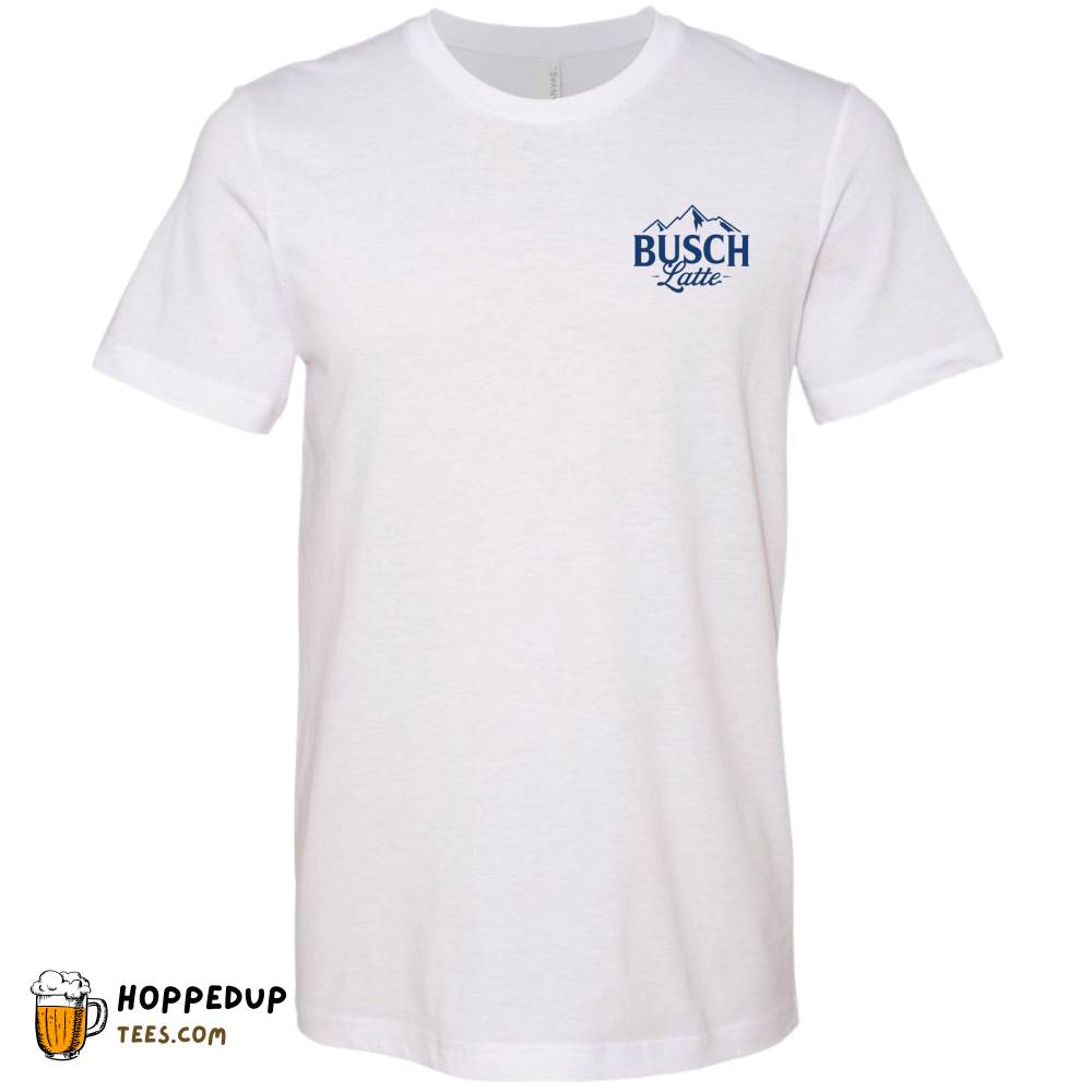 Busch Latte Six Pack White Front Tee HU