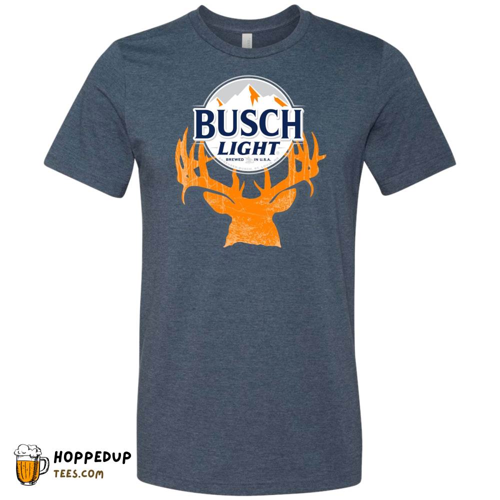 Busch Light 2020 Hunting Heather Navy Tee HU