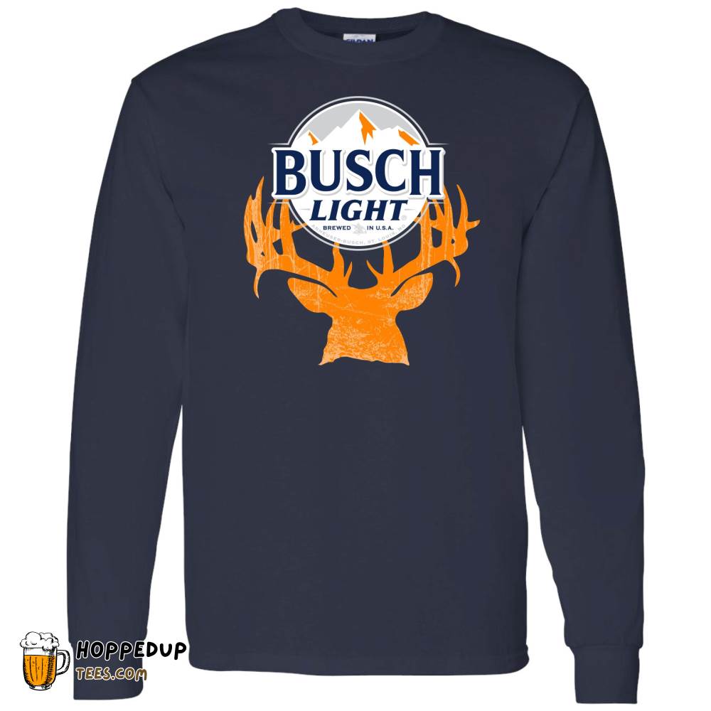Busch Light 2020 Hunting Heather Navy Tee HU