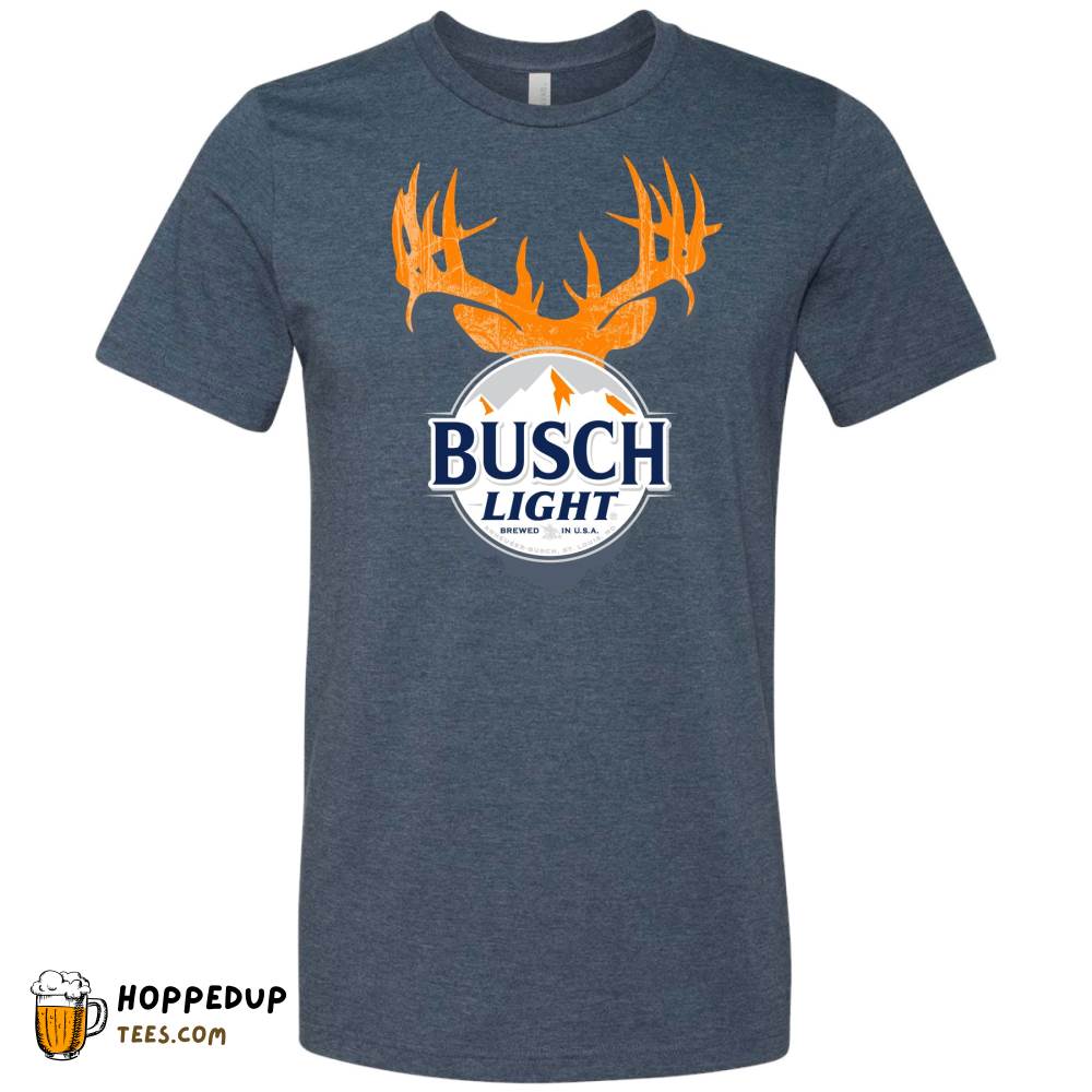 Busch Light 2020 Hunting Tee Heather Navy HU