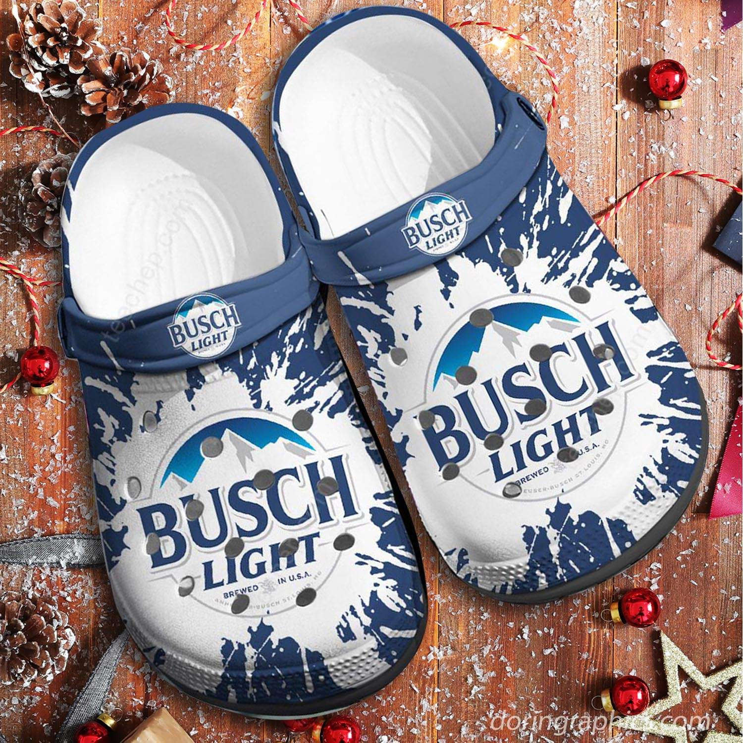 Busch Light Beer Crocband Comfortable Clogs HU