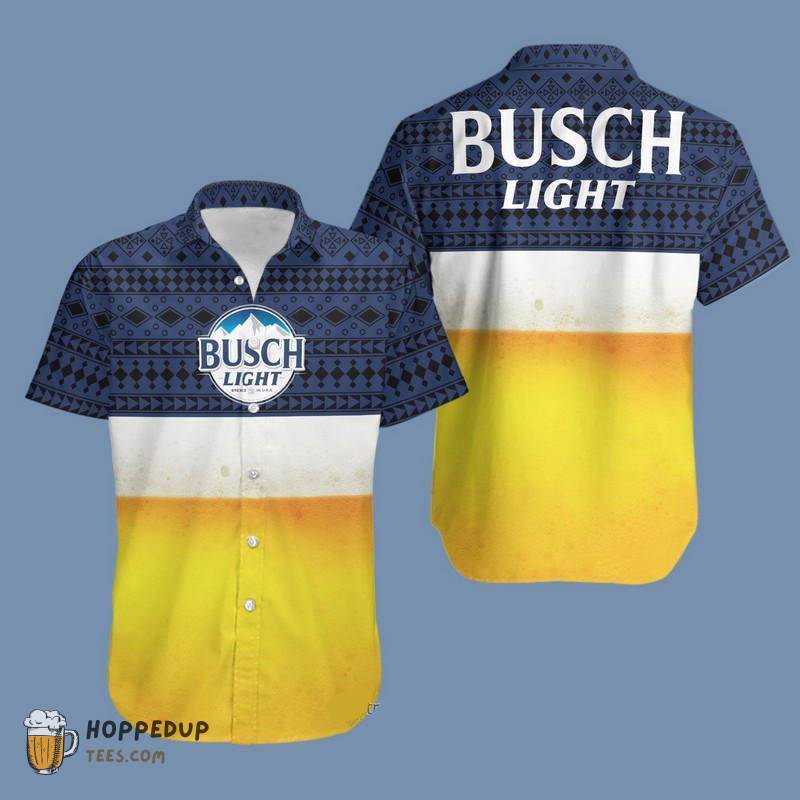 Busch Light Beer Hawaiian Shirt