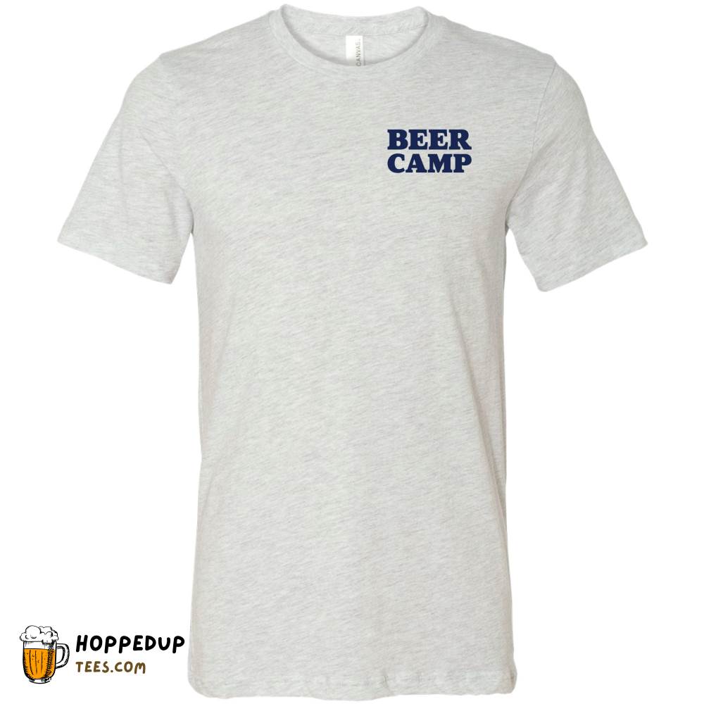 Busch Light Beer Hunting Beer Camp Ash Tee HU
