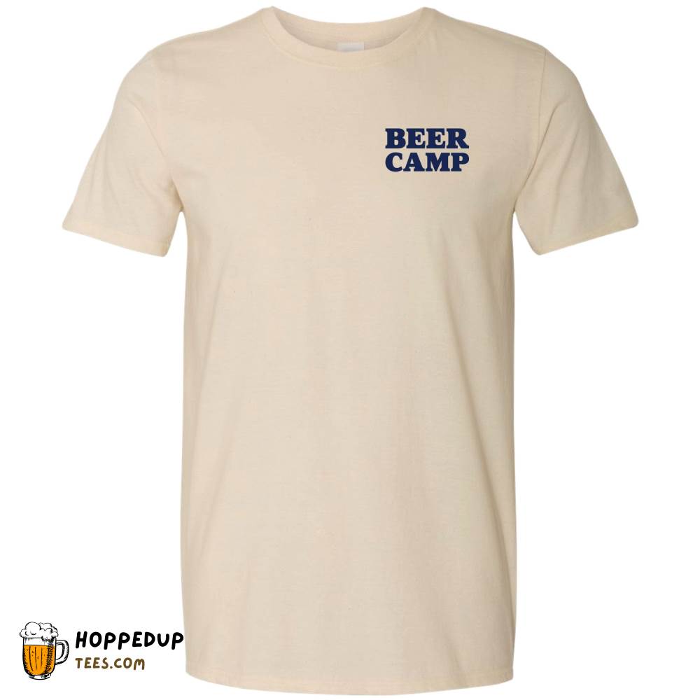 Busch Light Beer Hunting Beer Camp Natural T-Shirt HU