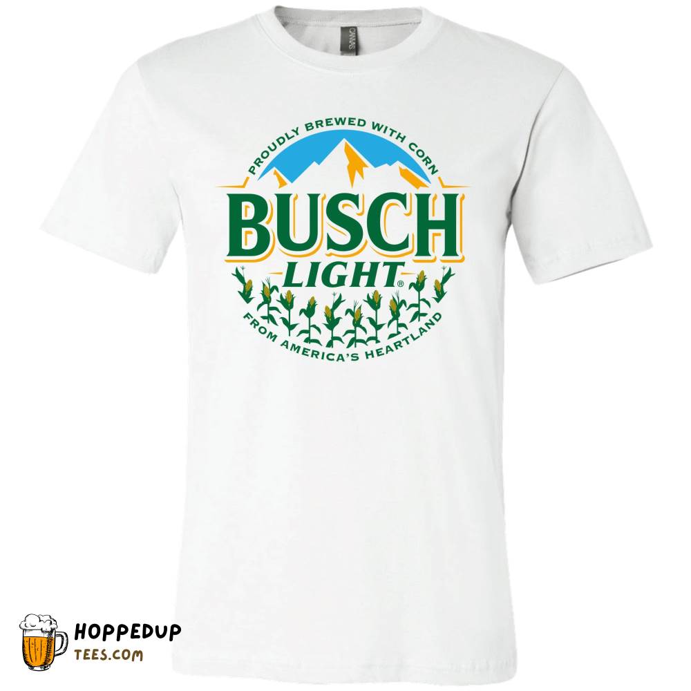 Busch Light Corn Circle T-Shirt White HU