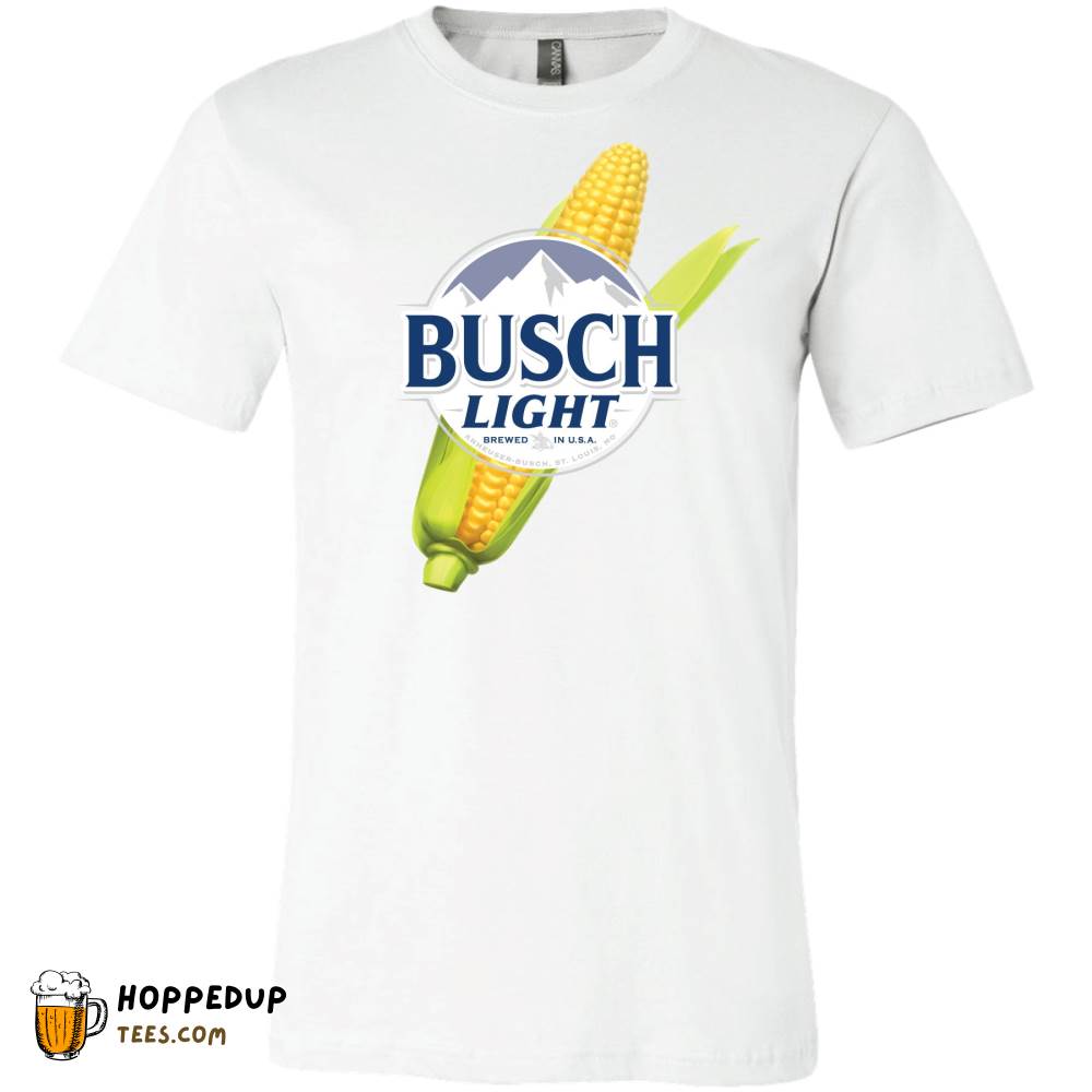 Busch Light Corn Ear T-Shirt White HU