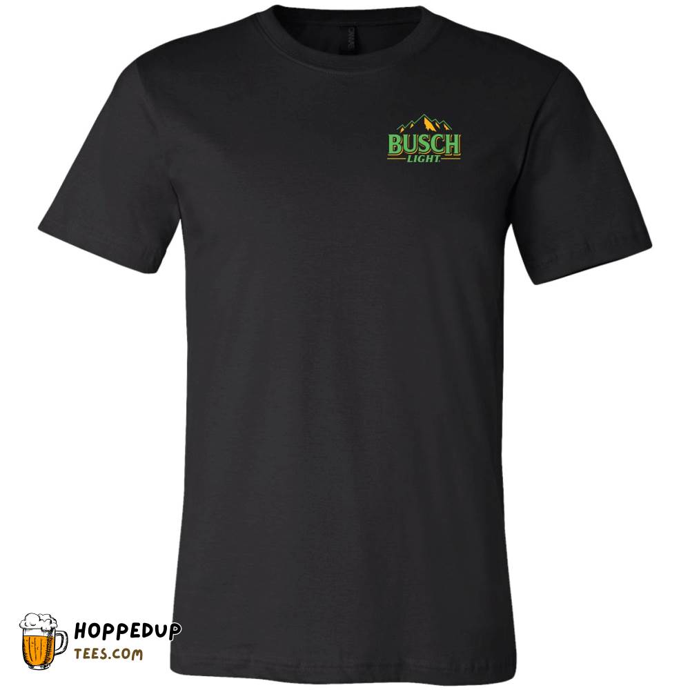 Busch Light Corn Field 2-Sided Tee Black HU