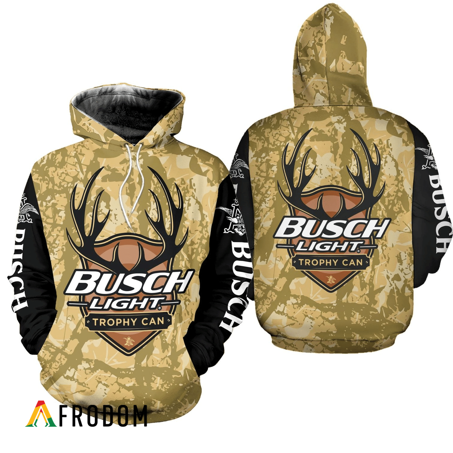 Busch Light Deer Hunt Theme Hoodie HU Edition