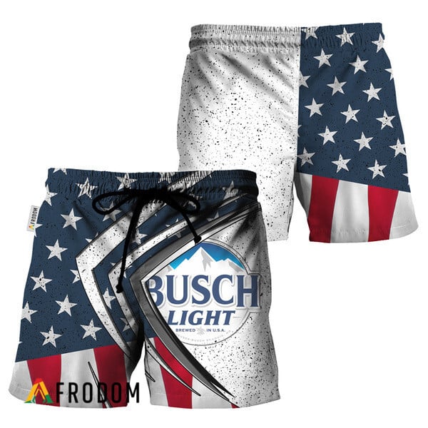 Busch Light Fourth Of July Esports Hawaiian Shorts HU