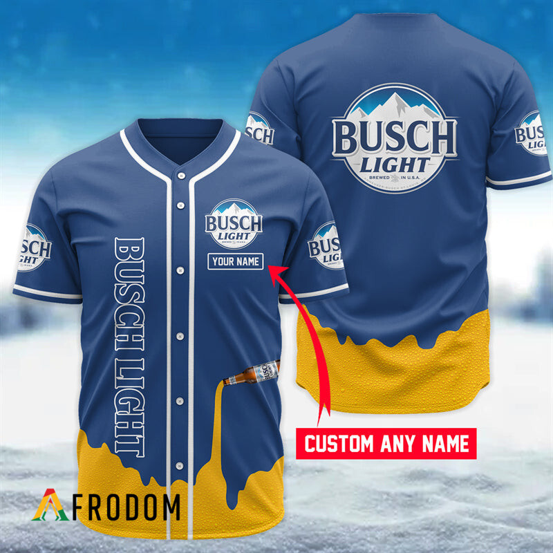 Busch Light Jersey Shirt Ready for Customization HU